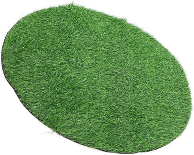 Kunstgras Mat - Decoratie Gras - Balkon Aankleden - Realistisch Zacht - 90 x 90 cm - Groen