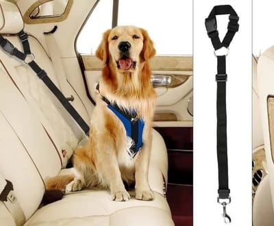 Actie4you® - Autogordel Voor Hond - Hondengordel voor in de Auto – Verstelbare Hondengordel - Veiligheid Voor Hond – Hondenriem – Zwart