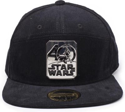 Star Wars - 40 Years Anniversary snapback pet zwart - One size - Film merchandise