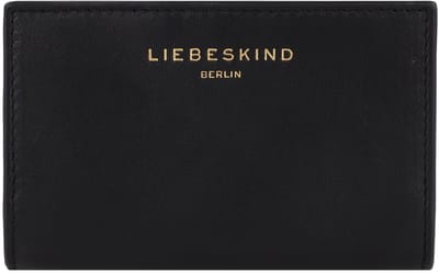 LIEBESKIND BERLIN Leren Kaarthoes Cloud Sheep Natural Lilith Card Case Black Zwart