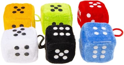 Duckiez Pluche Dobbelsteen - 24 stuks