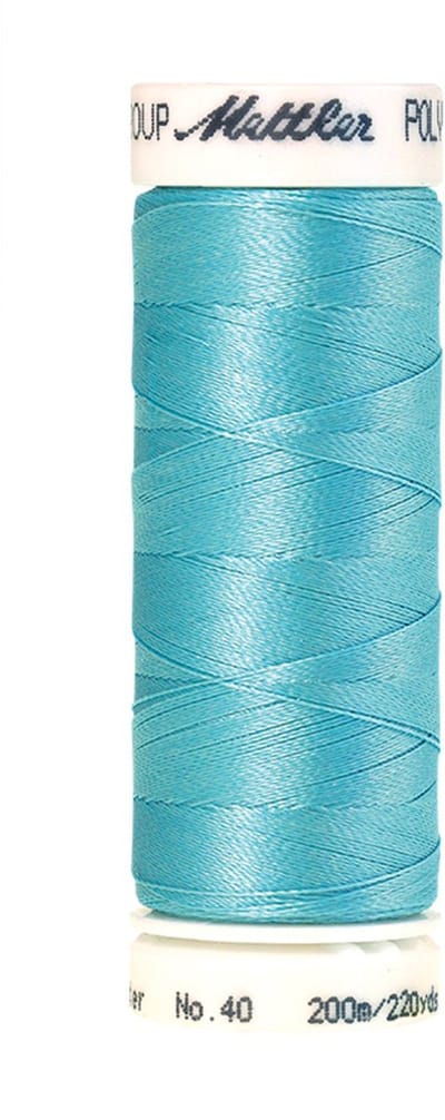 Mettler borduurgaren - Blauw - Nr 4430 - Polysheen - 200 meter