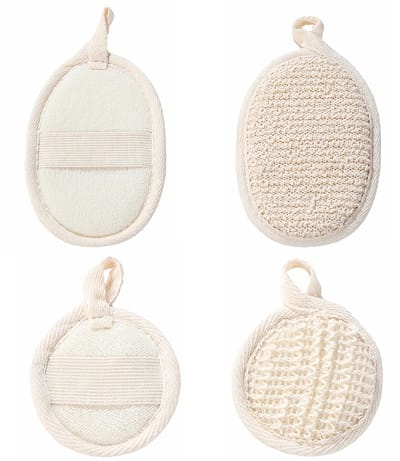 Cosensi- Lufa-spons Natuurlijke Peeling - Douche spons - Herbruikbare Lichaamsborstel - Spa - Keuken - Badkamer - Loofah