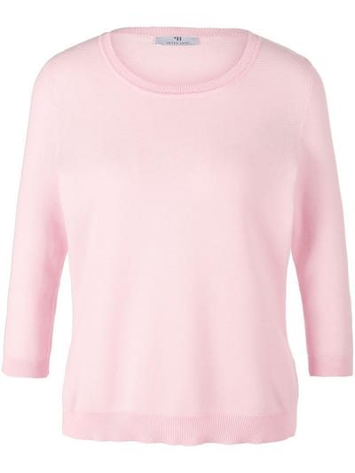 Trui 3/4-­mouwen Van Peter Hahn roze