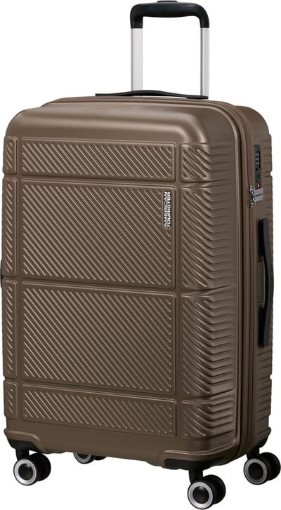 American Tourister Koffer -Speedplay spinner (4 wiel) 66/24 TSA - Pearl - 3.5 kg - 65 l