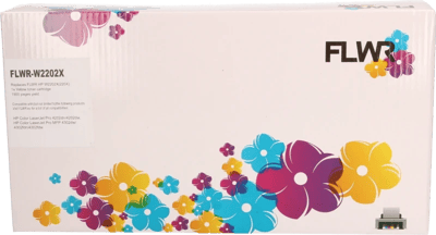 FLWR HP 220X (W2202X) geel (Compatible XXL)