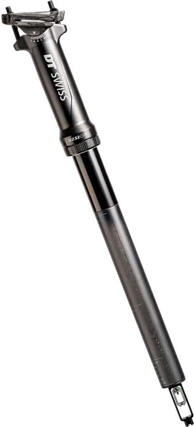 Dt Swiss D 232 One Carbon L1 60 Mm Dropper Zadelpen Zwart 340-400 mm / 27.2 mm