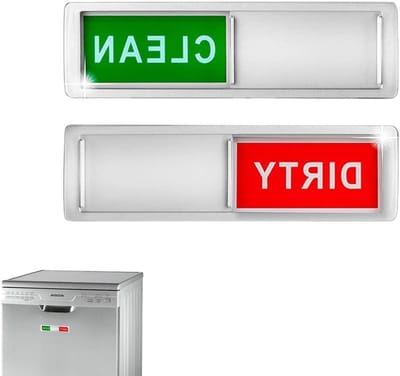 Magnetische Indicator voor Vaatwasser - Schoon en Vies, Keuken Gadget, Eenvoudig te Lezen en Plaatsen, Keukenaccessoires, 1 Stuk