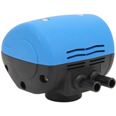 Pulsateur de machine à traire en plastique L90 Pulsateur pneumatique à lait pour vache mouton Pièces de machine à traire avec 2 sorties