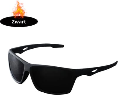 Bovista - Festival Bril - Rave - Space - Techno - Freaky Glasses - Heren - Dames - Zonnebril - Zwart