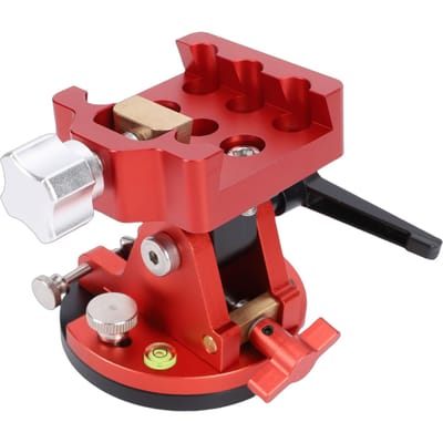 Breedteverstelling Stoel Aluminiumlegering Telescoopbasis Equatoriale Mount Astronomie Fotografie Accessoire red
