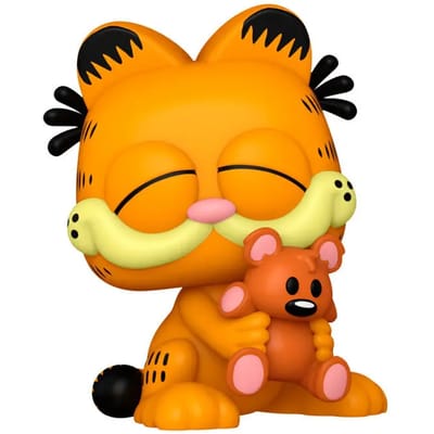 Garfield Garfield with Pooky vinyl figuur 40 Funko Pop! meerkleurig - PVC - Fan merch, Film