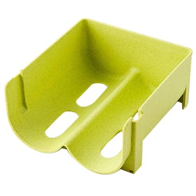 Support de Rangement Empilable Anti-Chute Porte-Bouteilles de Bière en Verre Porte-Boissons Tiroir de Réfrigérateur Boîte à Boissons Distributeur de Canettes Plateau Gain de Place yellow