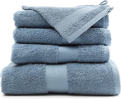 Casilin Royal Touch - Hotel Kwaliteit - Pakket van 3 Gastendoekjes - 30 x 30 cm - Jeans