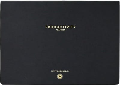 Maandelijkse Bureauonderlegger Planner A4 voor Productiviteit en Tijdbeheer
