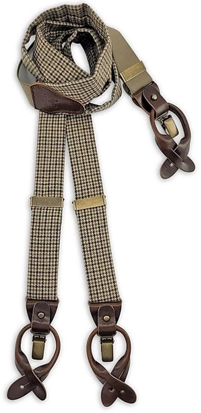 Sir Redman - Bretels - bretels Duke Cockerel - beige / bruin / grijs / zwart