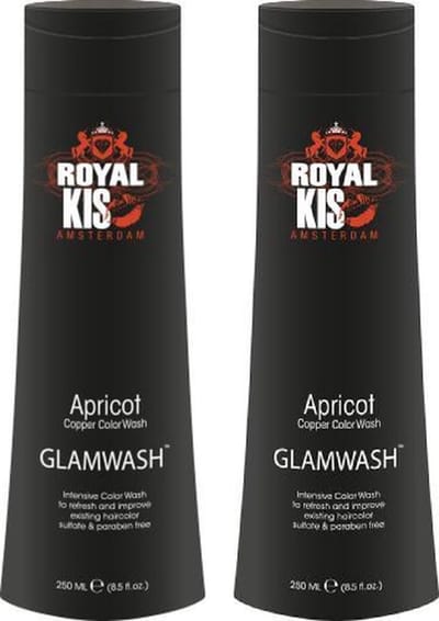 KIS ROYAL - GlamWash Apricot - 2 x 250ml
