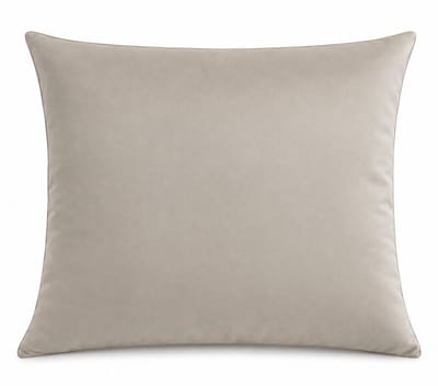 Decoware hoofdkussen 60x70 cm - Taupe - Dekbed en overtrek in 1 - Hoogte 20 cm