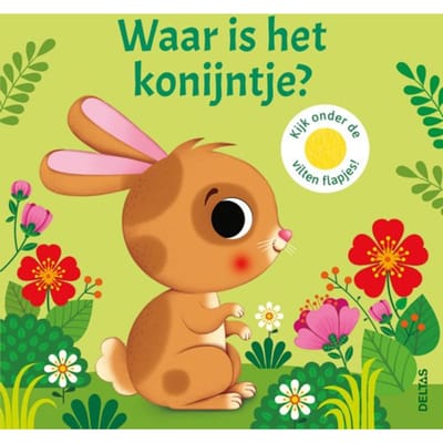 Waar is het konijntje? Kartonboekjes