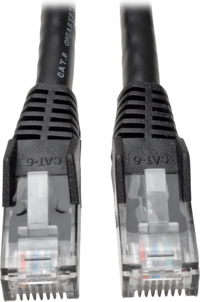 Tripp Lite N201-007-BK50BP netwerkkabel Zwart 2,1 m Cat6 U/UTP (UTP)