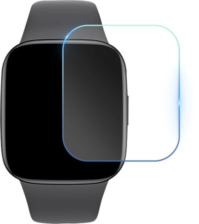 3mk, Screenprotector geschikt voor Redmi Watch 3 - [3 Stuks] Arc Series Flexible Glass, Transparant