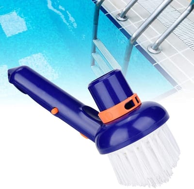 Allecto - Swimming Pool Step Angle Vacuum Cleaner Brush - Nylon Borstels - Ideaal voor Zwembaden - Effectieve Reiniging - Voor Hoeken en Trappen