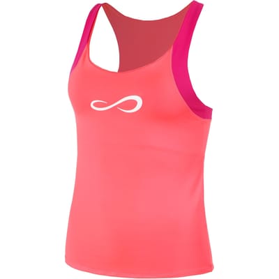 Endless Race Tanktop Dames-Koraal