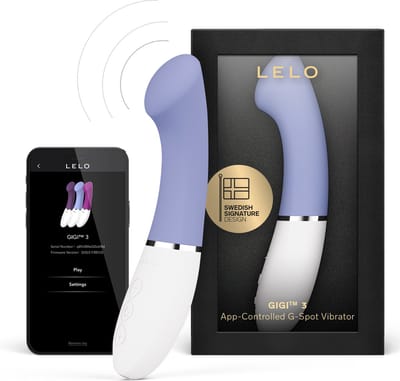 LELO GIGI 3 – G-spotstimulatie Vibrator – App-Gestuurd – Powder Blue