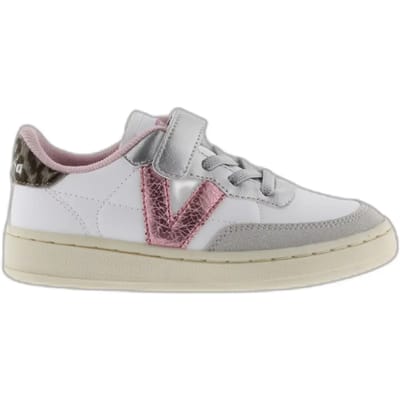 Leren effect sneakers met neus Victoria Oslo