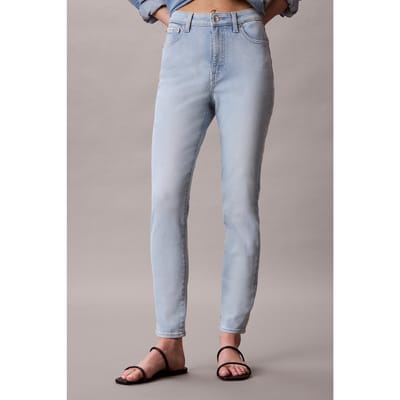 Calvin Klein High Rise Skinny Light Opal Taglia: W27 Short | Pantaloni skinny Outlet | Donna
