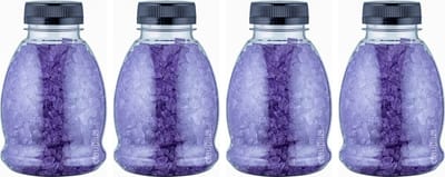 Claudius Badzout Lavendel - 375 gram - Fles met zwarte dop - Set van 4 stuks