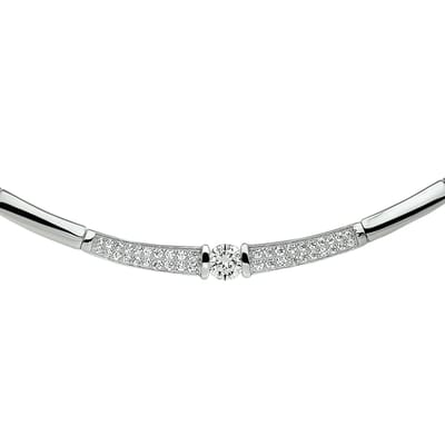 Collier Zirkonia 42 + 3 Cm