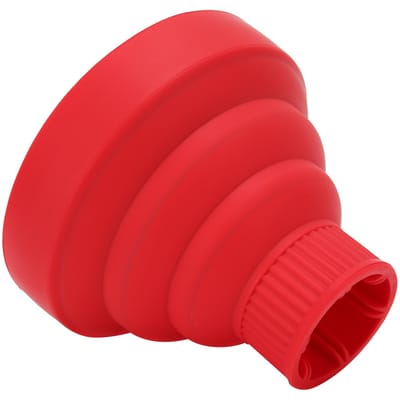 Universele Opvouwbare Haardroger Diffuser Draagbaar Reizen Opvouwbare Haardroger Diffuser Rood rood