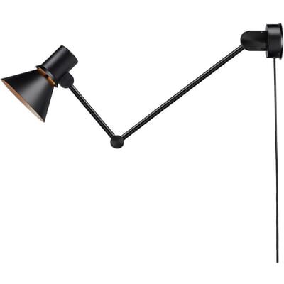 Anglepoise Type 80 W3 Wandlamp met Snoer Mat Zwart