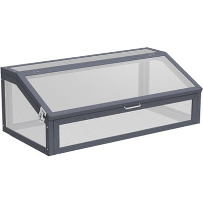 Westmann Tega Kweekkas Metaal 100x50x36 cm - 8mm Polycarbonaat platen