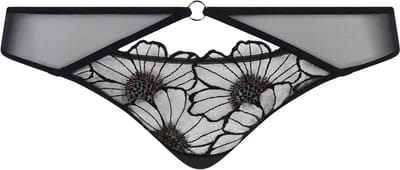 Chantelle - Lush Slip Festive - maat 40 - Zwart