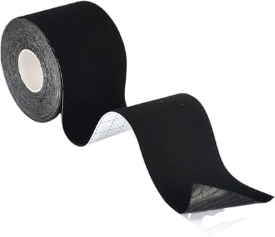 Elastische facelift tape voor gezicht en hals – Facelift tape voor kaaklijn en onderkin – Direct liftend effect voor verslapte huid – Herbruikbare facelift tape voor een V-vormige kaaklijn – Zwart
