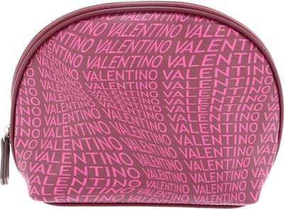 VALENTINO Toilettas Samosa Cosmetic Case Bord / Malva Wijnrood