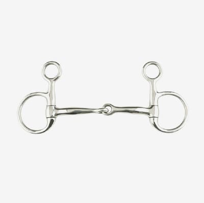 Horze Baucher bit enkel gebroken - 14,5cm