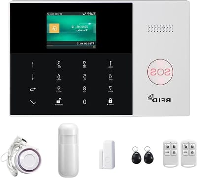 Beveiligingssysteem Alarm - Home Alarm Kit - Huis Beveiligen - APP Controle - 180mm x 115mm x 23mm - Zwart
