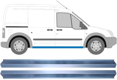 Reparatie dorpel voor Ford Transit Connect 2003-2013 / Links = Rechts / Set