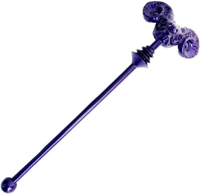 Skeletor Havoc Staf - Speelgoed Prop - Verzamelaars Display - Massief Metaal - 20 cm - Zwart
