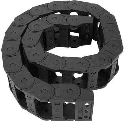 Drag Chain 100cm 25 x 57mm Nylon Open Beide Zijden - Draadgeleider voor CNC Machines en Accessoires voor Graveermachines