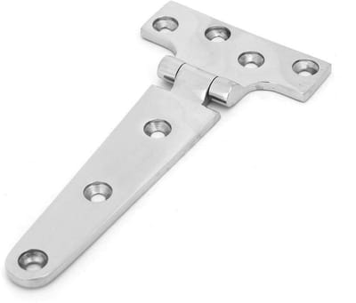 Dailygoods- Scharnier Heavy Duty - Roestvrij Staal - 151x75x4,5 mm - Duurzaam - Hoge Sterkte - Snelle Installatie - Deurscharnier