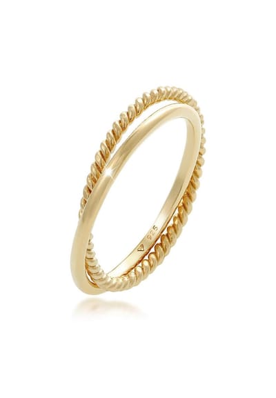 Elli - Ring - Dames Wikkel Klassiek Filigraan Gedraaid Trend in 925 Sterling Zilver - Dames
