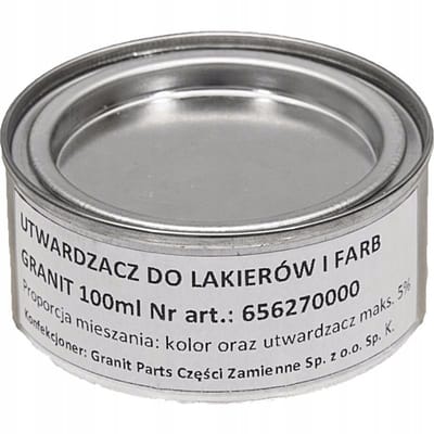 AGTECH Granit Parts Germany - Harder voor verven en lakken - 100ml - Hoogwaardige Kwaliteit