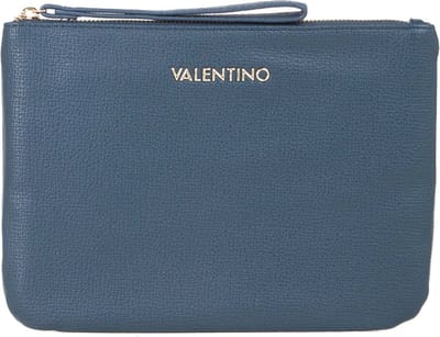 VALENTINO Toilettas Stereo Re Soft Cosmetic Case Blu Donkerblauw