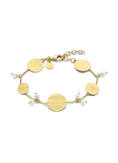 Casa Jewelry Armband Mistress Goud Verguld van 17 cm met 4 cm verlengketting