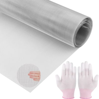 Dailygoods- Draadgaas 300 cm x 30 cm - Roestvrij Staal - Knaagdier/Insectenbescherming - Duurzaam Raamscherm - Gemakkelijk te Snijden - Hoge Temperatuurweerstand tot 800°C - Gaas