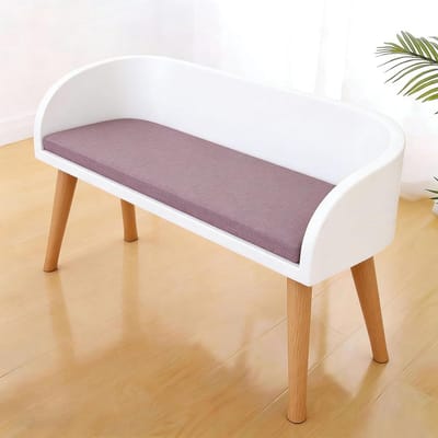 Bankkussen - Zitkussen Buiten - Comfortabel Zitten - Antislip Onderkant - 150x150 cm - Purper